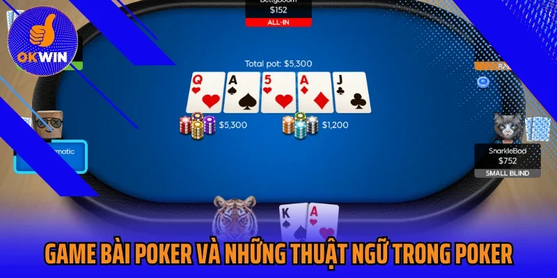 Game bài Poker và những thuật ngữ trong Poker