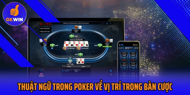 Thuật ngữ trong Poker về vị trí trong bàn cược