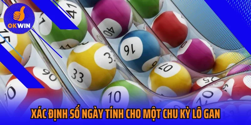 Xác định số ngày tính cho một chu kỳ lô gan